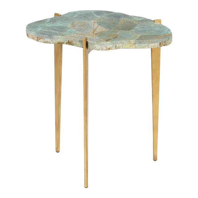Philippine Malachite Table For Sale