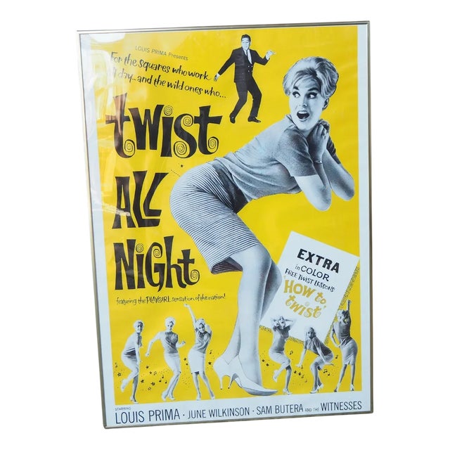 Vintage Pop Art Poster, 1990 For Sale