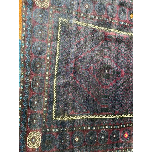 Afghan Grey Baluch Rug For Sale - Image 16 of 18