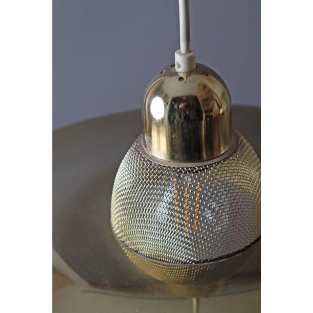 Messing Wire Pendant, 1980s For Sale - Image 4 of 15