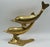 1970s Solid Brass Dolphin Sculpture Mid Century Modern Coastal Decor 12” For Sale - Image 5 of 8