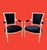 Vintage Classic French “ Petite “ Louis XVI Style Armchairs Featuring Deep Navy Blue Velvet Upholstery - A Pair For Sale - Image 10 of 12