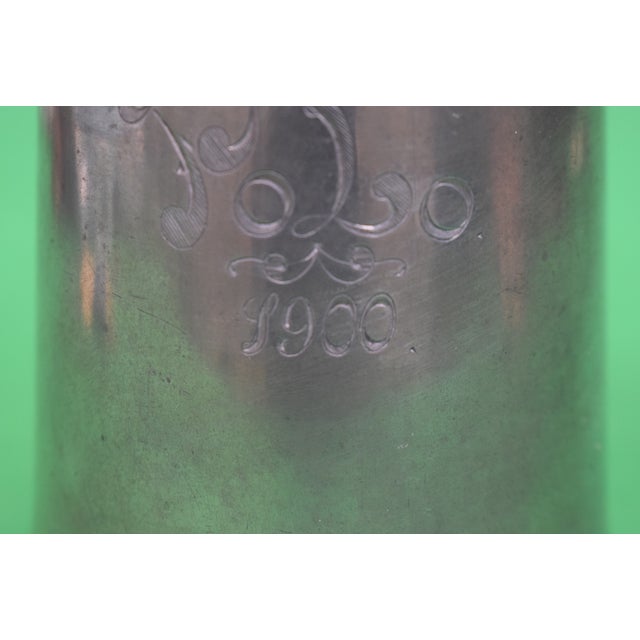 1900 - 1909 Polo 1900 Pewter Trophy Mug For Sale - Image 5 of 5