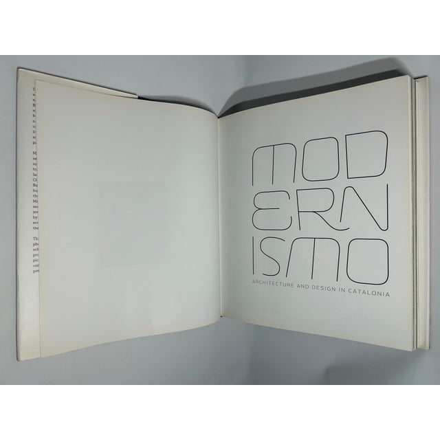2000s Illustrated Folio, De Riquer Permanier's Modernismo: Architecture and Design in Catalonia - 1 Book For Sale - Image 4 of 18