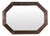 Antique English Mirror with Decorative Frame, Early 1900s For Sale