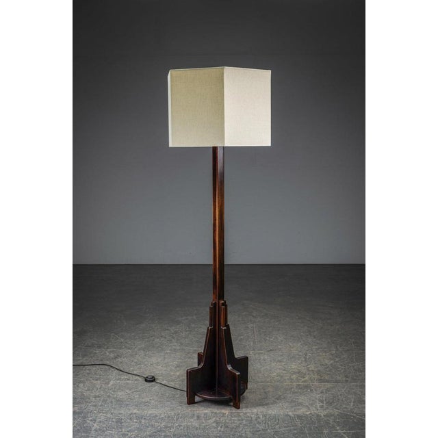 Amsterdam School Standing Lamp, 1920s For Sale - Image 10 of 10
