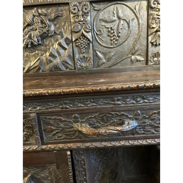 Late 19th Century 19th Century Neo Renaissance Hunt Sideboard For Sale - Image 5 of 7