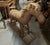 Oversized Vintage Wicker Children's Rocking Horse For Sale - Image 11 of 11