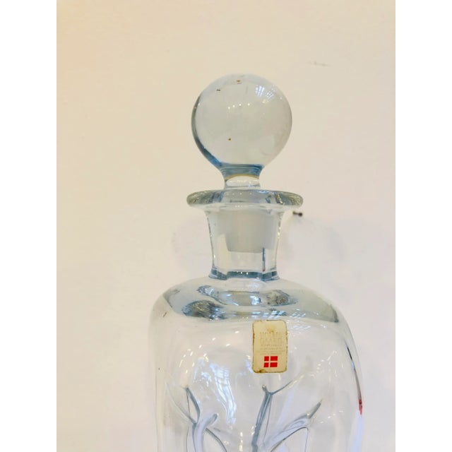 Bottle from Holmegaard, 1950s For Sale - Image 3 of 7