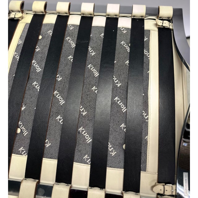 Set of Barcelona Chair and Ottoman by Ludwig Mies Van Der Rohe for Knoll International, 2000s, Set of 2 For Sale - Image 11 of 12