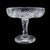 Vintage Pedestal Fruit Bowl, English, Cut Glass, Presentation Display Dish, 1960 For Sale - Image 4 of 12