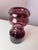 Red Pompadour Vase in Wine Red by Nanny Still for Riihimäen Lasi For Sale - Image 8 of 11