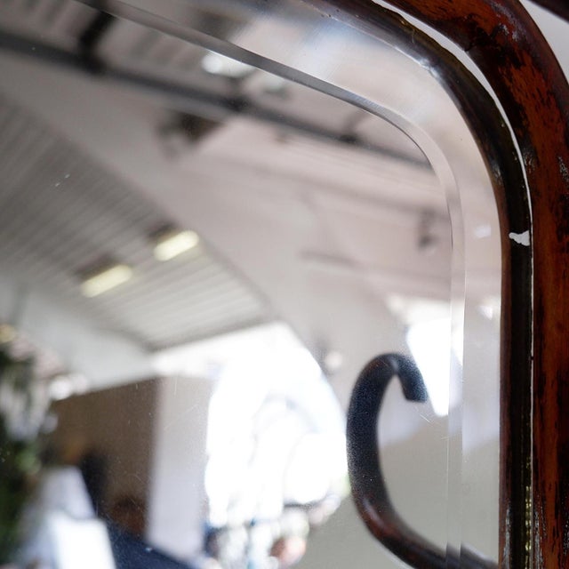 Art Nouveau Wall Mounted Coat Rack from Thonet, Vienna, 1900s For Sale - Image 9 of 15