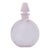 Frosted Uv Reactive Manganese Glass Perfume Bottle With Stopper For Sale