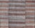 Brown Vintage Turkish Tribal Kilim Rug With Rich Multicolored Stripes 6'5 X 10'4 For Sale - Image 8 of 9