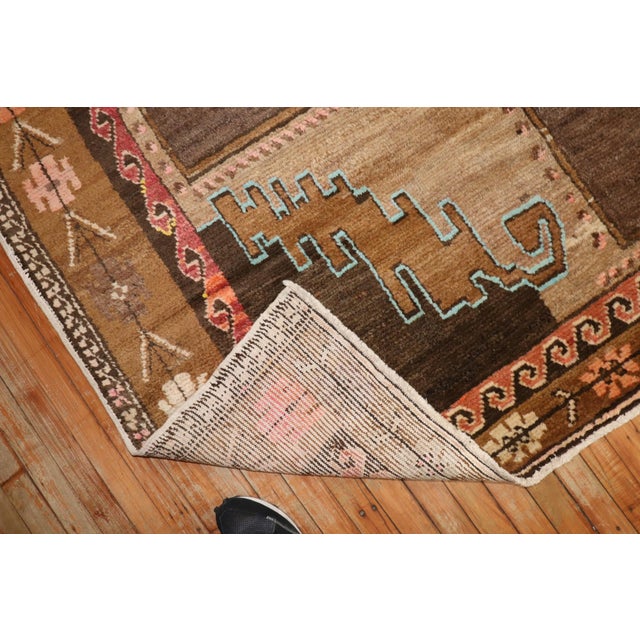 Textile Kars Vintage Room Size Rug - 9'3" x 11'8" For Sale - Image 7 of 10