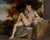 William Etty. "Nude". The beginning of the 19th century. The figure of a naked girl, in a free pose, is placed diagonally...