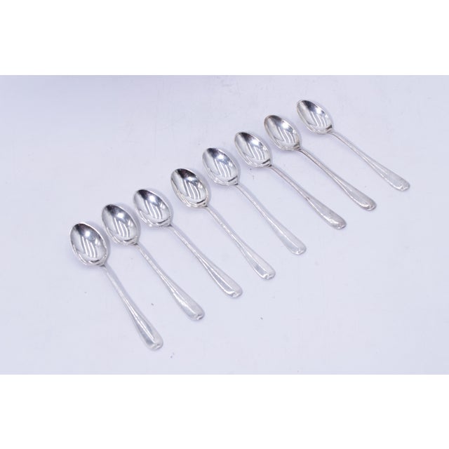 Stieff Colonial Williamsburg Sterling Silver Flatware Set For Sale - Image 10 of 11