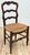 Antique Carved Wood French Country Rush Seat Dining Chairs, Set of 6 For Sale - Image 11 of 18