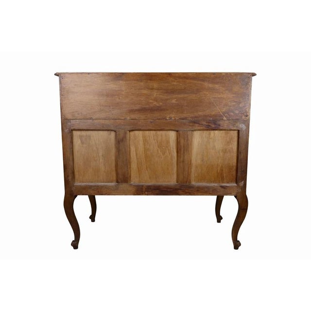 20th Century Louis XV Scriban Chest of Drawers in Walnut For Sale - Image 4 of 10