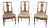 Antique Louis XVI Chairs in Walnut, 1780, Set of 3 For Sale