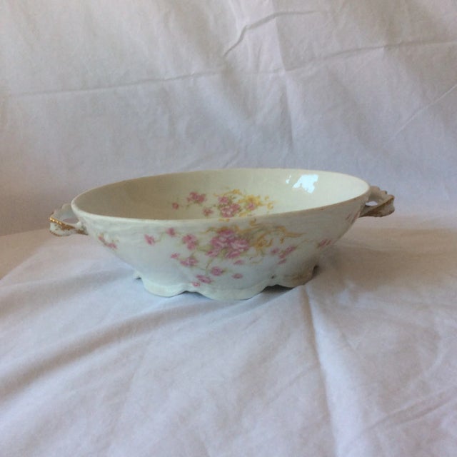 Limoges, France Antique Theodore Haviland Limoges Covered Vegetable Server For Sale - Image 4 of 12