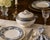 A refined antique English covered tureen in the Dalmeny pattern by Hancock, Whieldon & Co., produced circa 1890–1910. This...