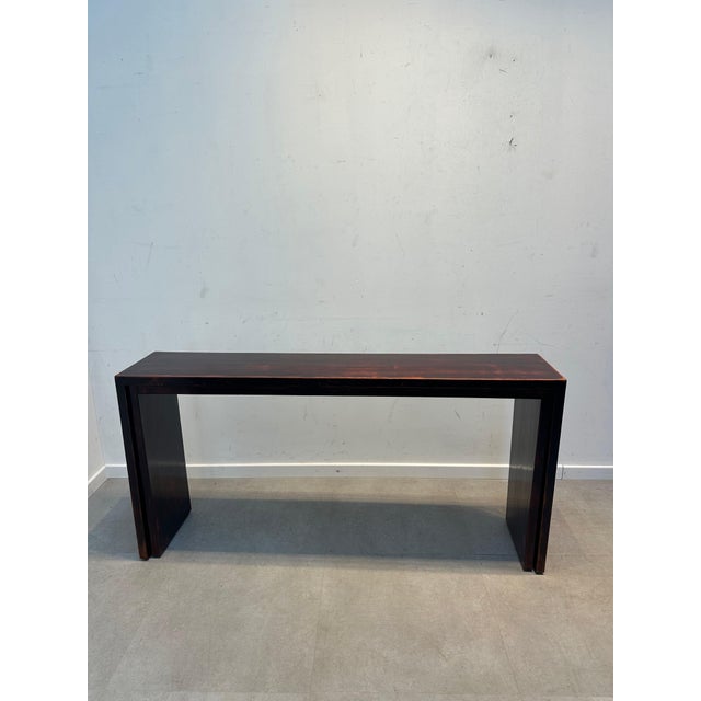 Wooden Console Tables, Set of 2 For Sale - Image 4 of 5