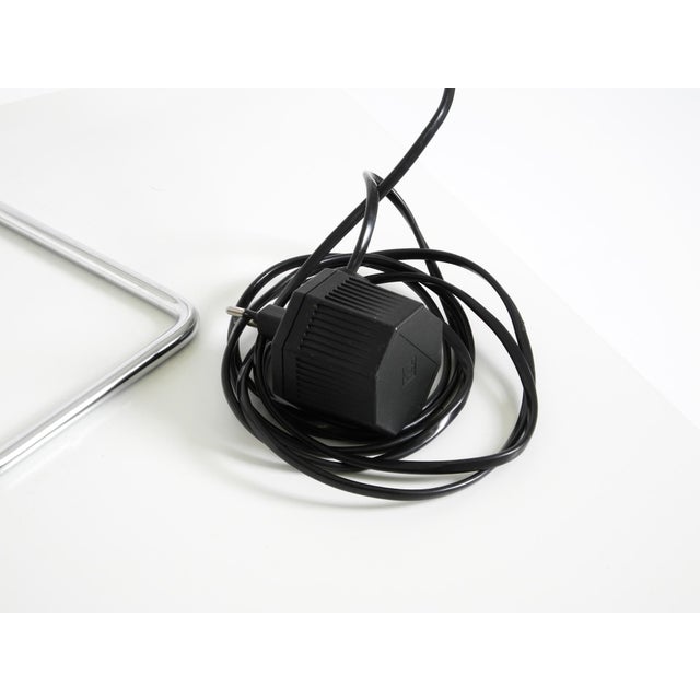 Chrome-Plated Metal Table Lamp by Abo Randers for Ikea, 1980s For Sale - Image 18 of 18