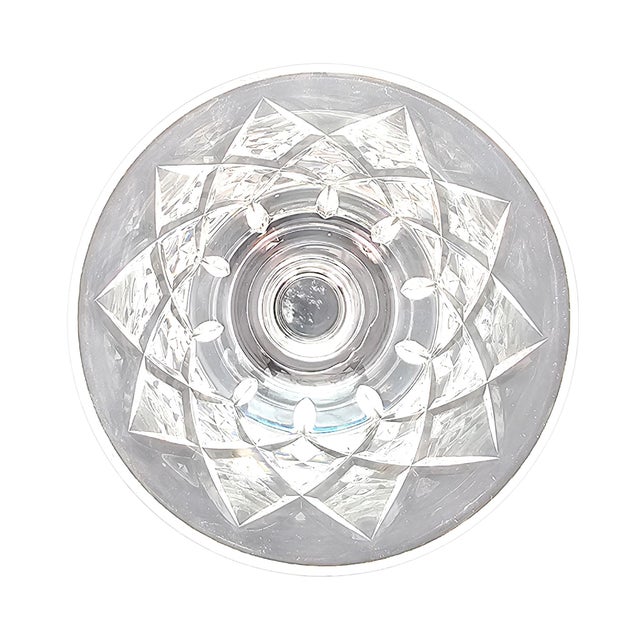 Webb Corbett Wec5 English Lead Crystal Water Goblets Set of 5 5.125" For Sale In San Francisco - Image 6 of 9