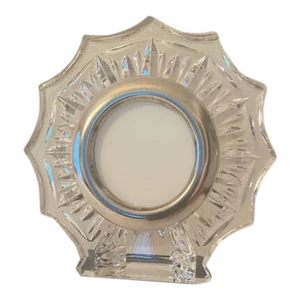 Waterford Crystal Round Portrait Frame Mint Condition