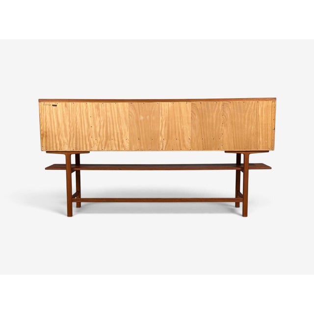 Axel Bäck Attr., Monumental Sideboard, Teak, Rosewood, Sweden, 1950s For Sale - Image 15 of 15