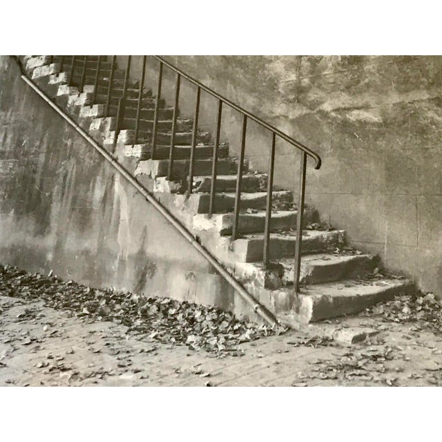 Vintage Richard D’Amore Signed Black and White Architectural Photograph For Sale - Image 4 of 12