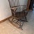 Vintage Wooden Rocking Chair For Sale - Image 5 of 7