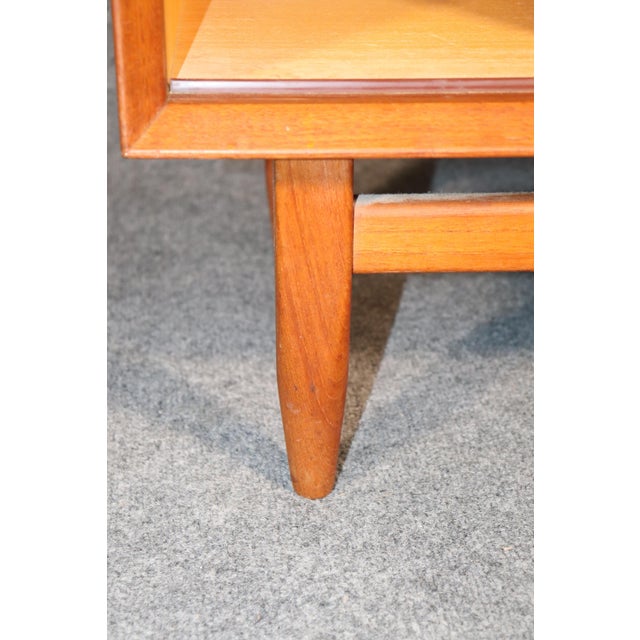 Mid 20th Century Mid 20th Century Danish Modern Nightstands by Falster - 2 Pieces For Sale - Image 5 of 10