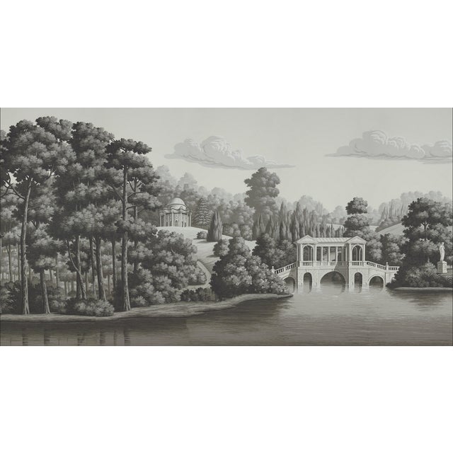 Wallpaper panel size: 36" *96"/ panel * 4 panels Material: paper Handicrafts: handpainting This design have 20 panels...