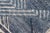 Blue Modern Indian Area Rug With Tribal Design in Denim Blue and Ivory For Sale - Image 8 of 10