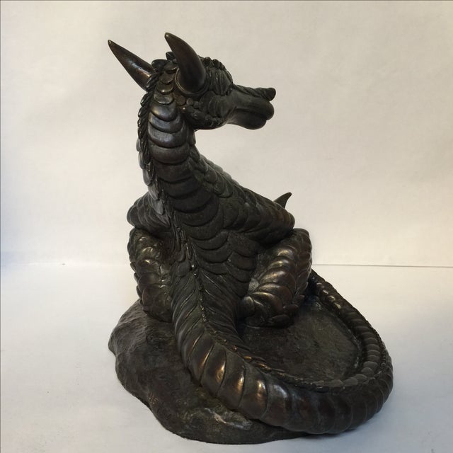 Bronze Dragons a Pair Chairish