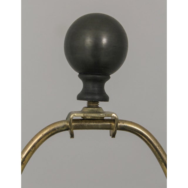 Speer Neoclassical Bronze Finish Table Lamp For Sale - Image 9 of 12