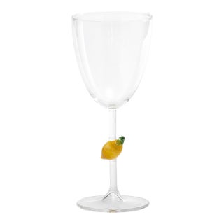Teca Frutta Goblet - Lemon For Sale