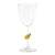 Teca Frutta Goblet - Lemon For Sale