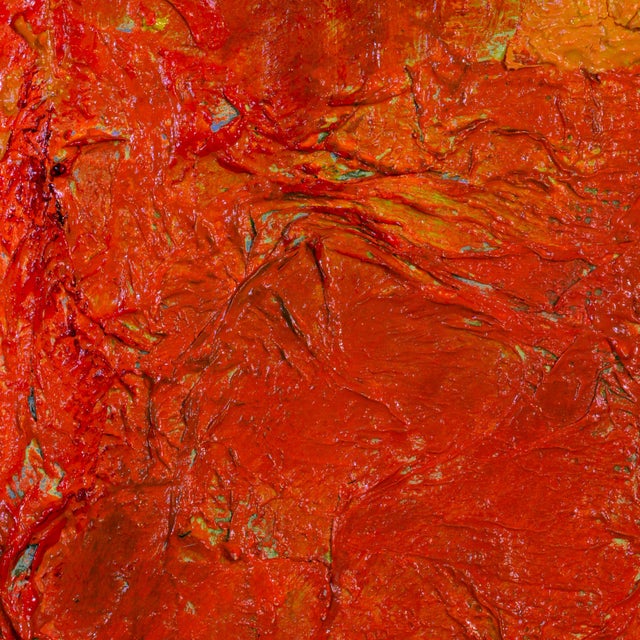 Giuseppe Caiafa, Forza Primordiale: Abstract Textured Composition, Mixed Media on Canvas, 2025 For Sale - Image 3 of 7