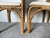 Vintage Coastal Organic Woven Wicker & Metal Frame Dining Chairs – Set of 4 For Sale - Image 10 of 12