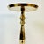 Wood 1970s Vintage Art Deco Hollywood Regency Boho Chic Brass Drinks Table. For Sale - Image 7 of 12