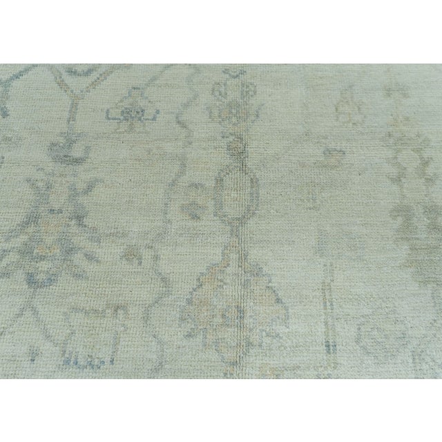 Turkish Turkish Oushak Rug 4'11" x 7'1" #19256 For Sale - Image 3 of 8
