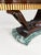 Italian Alps Green Marble Table with Grissinato Edge, 1935 For Sale - Image 3 of 12