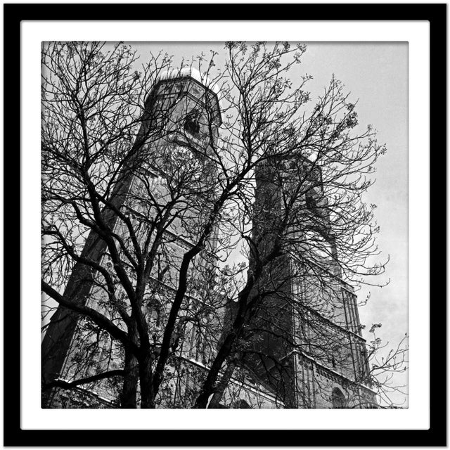 Twin Belfries of Munich Frauenkirche Church, Munich Germany, 1938 For Sale - Image 4 of 5