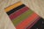 1960s Scandinavian Natural Wool Colorful Striped Kilim Runner Rug For Sale In Sacramento - Image 6 of 7