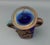 Mid 20th Century Anca Podaru Ama Romanian Copper Overlay Handled Art Glass Nouveau Vase For Sale In Miami - Image 6 of 10