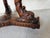 19th Century French Carved Dolphin Base Marble Top Center / Accent Table/ Sikld For Sale - Image 4 of 12